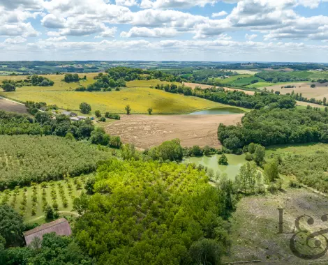 27 hectares de terres agricoles à vendre en LOT-ET-GARONNE (47)