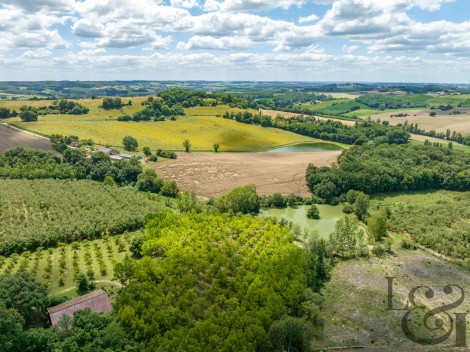 27 hectares de terres agricoles à vendre en LOT-ET-GARONNE (47)